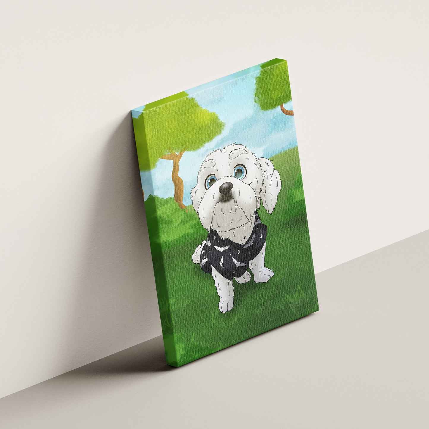 Custom Cartoon Pet Portrait