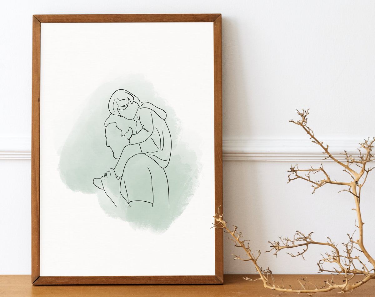 Custom One Line Drawing