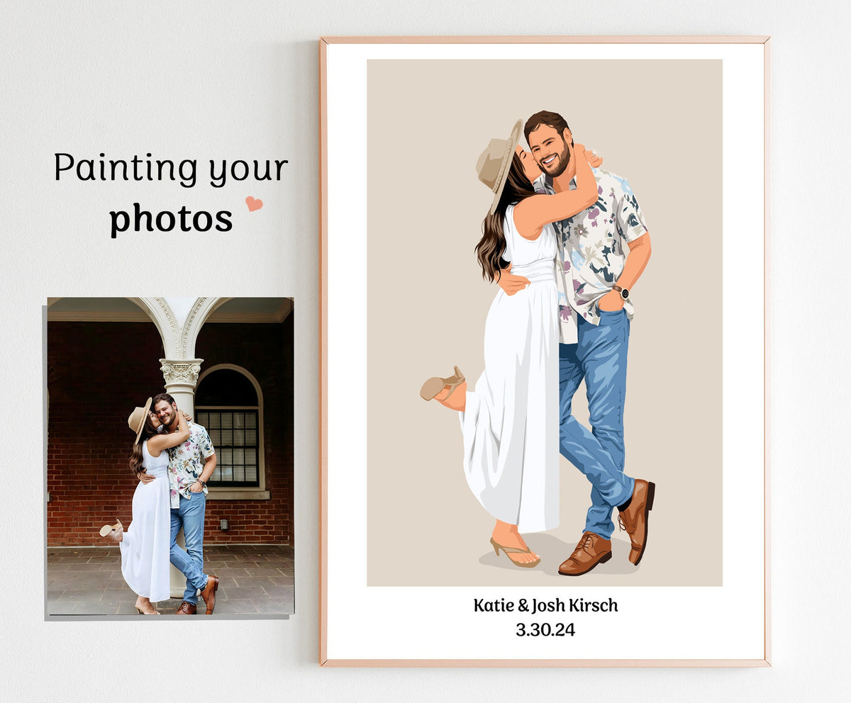 Custom Couple Portrait