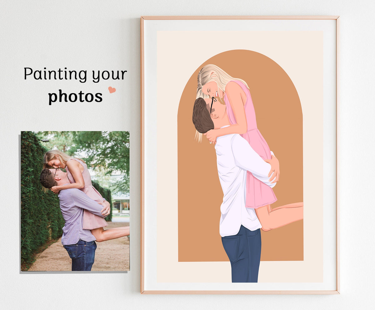 Custom Couple Portrait